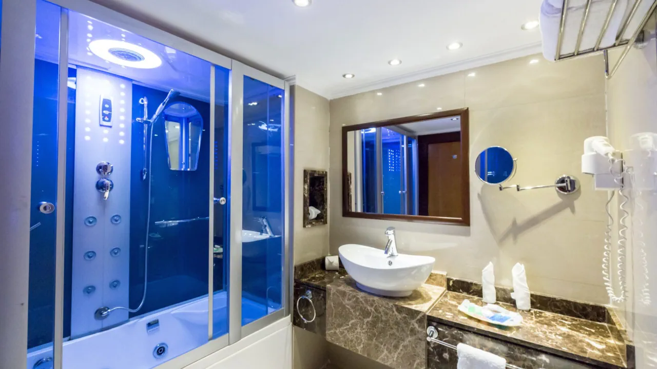 Blue Shadow I Blue Shadow 1: A luxurious cruise on the Nile River, offering an upscale experience with excellent services and modern facilities to explore historical landmarks.